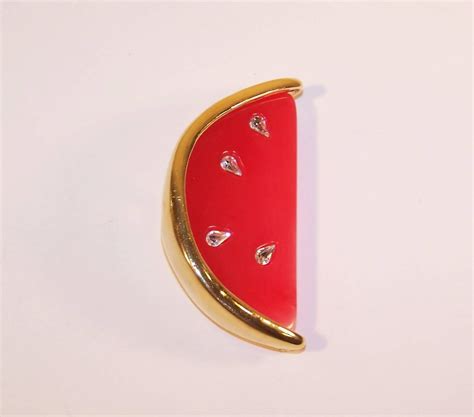 Givenchy Watermelon Brooch 